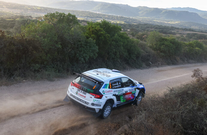 Al 22° Rally dei Nuraghi e del Vermentino, Alberto Battistolli è il più veloce nella Qualifying Stage