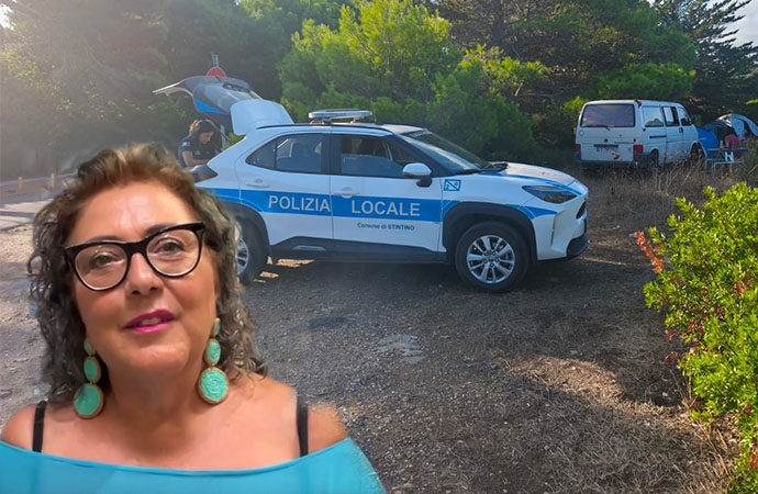 Stintino contro il campeggio e il parcheggio abusivo. La Sindaca Rita Vallebella “La tutela del territorio e il rispetto delle regole sono una priorità