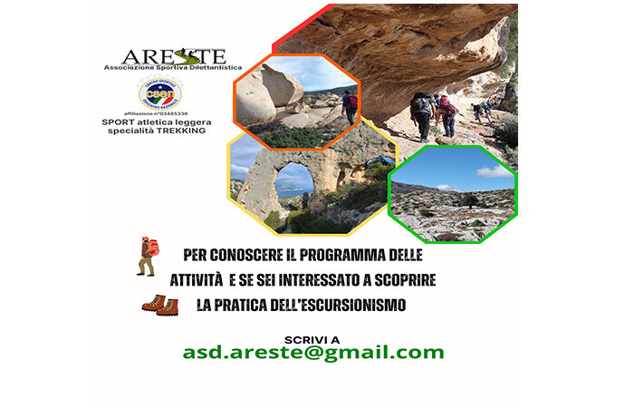 Escursionismo, la Asd ARESTE annuncia il programma delle prossime  attività