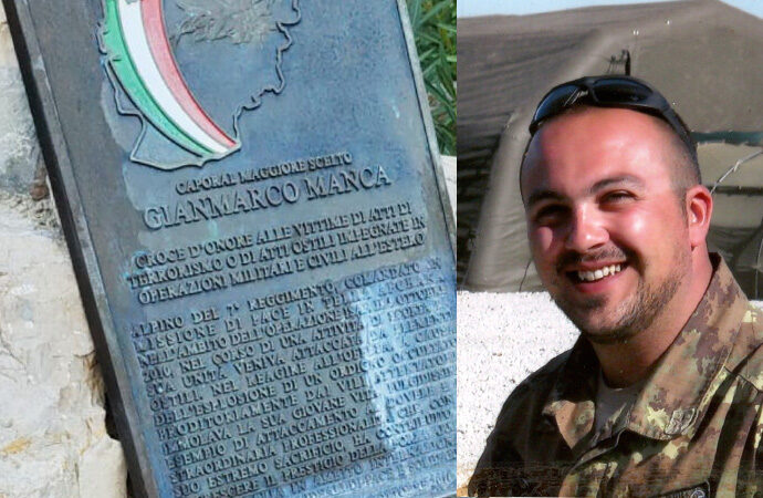 Ad Alghero si celebra il 15° anniversario in memoria del caporal maggiore scelto degli Alpini Gian Marco Manca