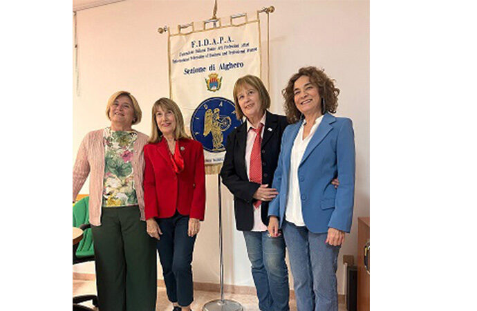 Ecco il nuovo Direttivo della Sezione di Alghero della FIDAPA