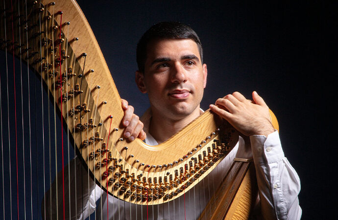 L’arpa di Matteo Ierardi ai Mercoledì del Conservatorio