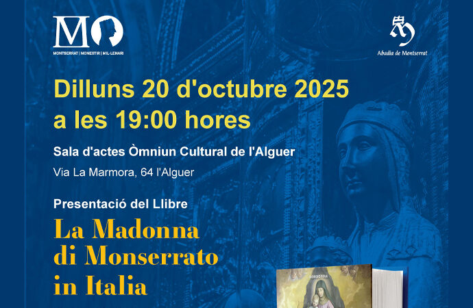 Il Millenario di Montserrat (1025–2025) arriva ad Alghero: presentazione del volume “La Madonna di Monserrato in Italia” di Giorgio Fava