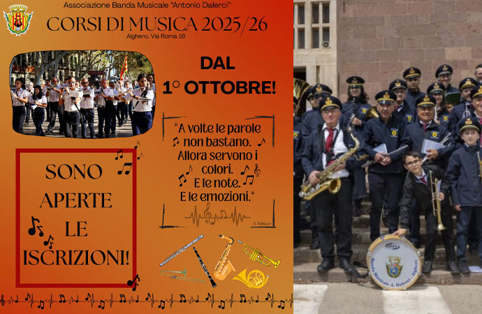 Banda Musicale “A. Dalerci”, al via da oggi i corsi di musica aperti a tutti