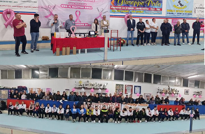 La Asd Sacro Cuore organizza la IV^ edizione della gara nazionale femminile di bocce  “Con il nastro rosa”
