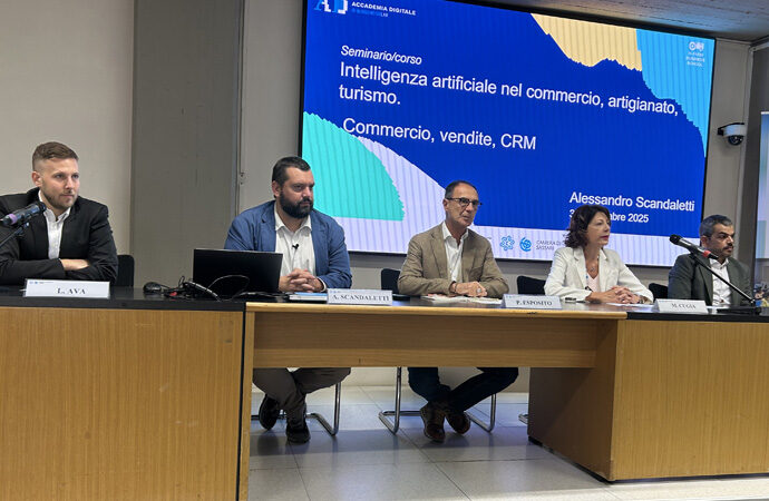 Camera di Commercio di Sassari, entra nel vivo la formazione sull’Intelligenza Artificiale (IA) applicata al commercio, artigianato e turismo
