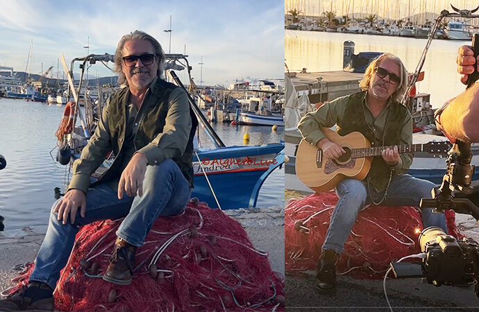 VIDEO – Riccardo Doppio ad Alghero per le riprese del video della sua nuova canzone: “Danzerai”. Dedicata al padre