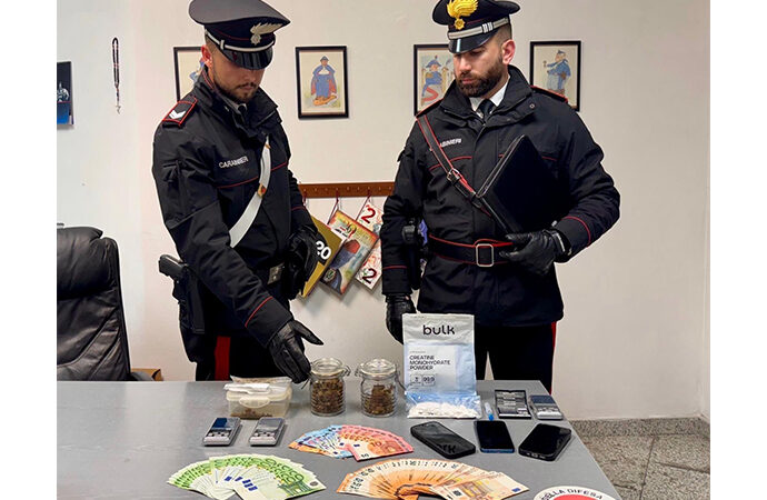 Operazione antidroga a La Maddalena, i Carabinieri arrestano due uomini