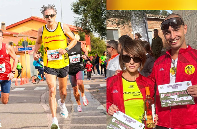 Di corsa per l’isola tra Uta e Ghilarza: brillano gli atleti di Alguerunners. Alessandro Morittu 1° di categoria, Gianni Mura sfiora la vittoria