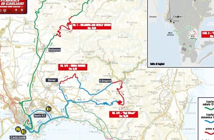1° Rally Città di Cagliari ai danni della natura e della salute dei cittadini