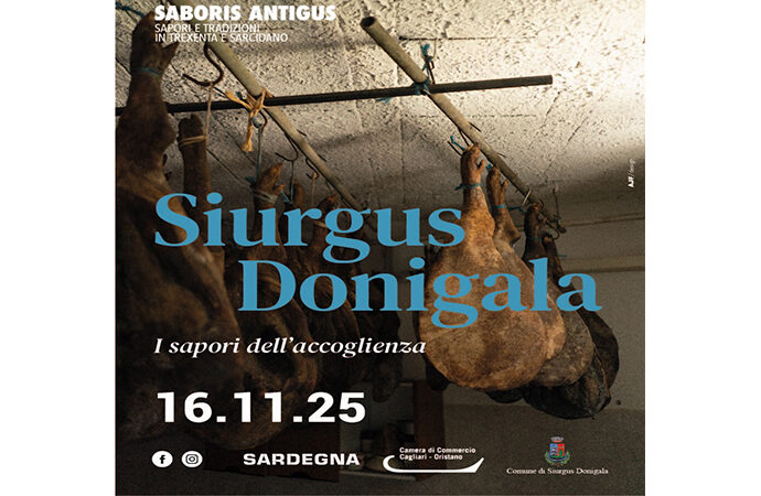 Saboris Antigus fa tappa a Siurgus Donigala: il 16 novembre una giornata tra gusto e tradizione