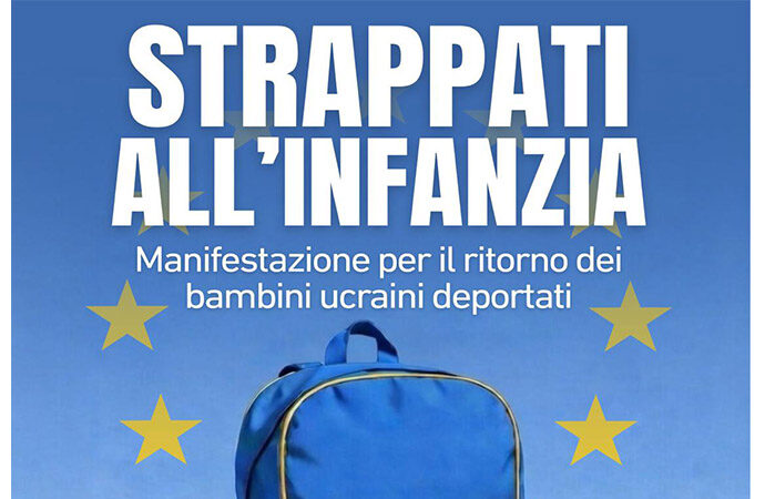 Cagliari, l’Europa del diritto scende in piazza per i bambini ucraini