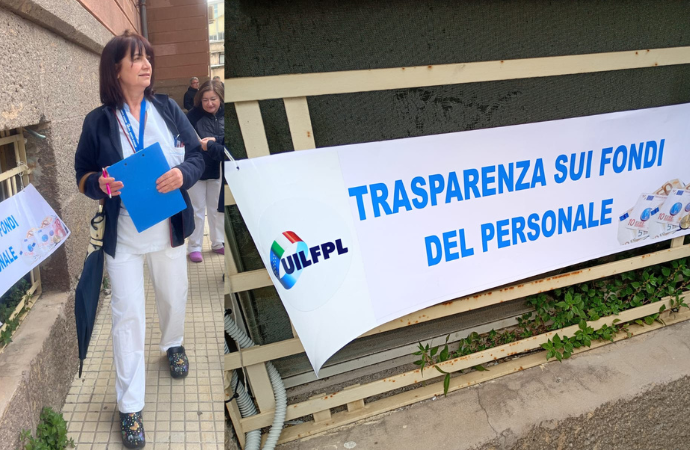 Sanità, Campus (UIL FPL): “Lavoratori stanchi della burocrazia, in due giorni raccolte oltre 300 firme”