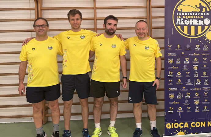 Si chiude nel migliore dei modi la stagione del Tennistavolo Il Cancello Alghero