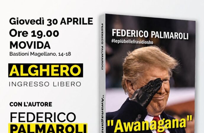 Ad Alghero arriva  Federico Palmaroli con “Awanagana, cronaca surreale di un mondo reale”