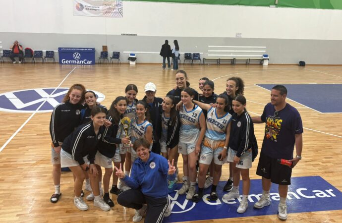Basket , per la  Mercede arriva il titolo regionale U14