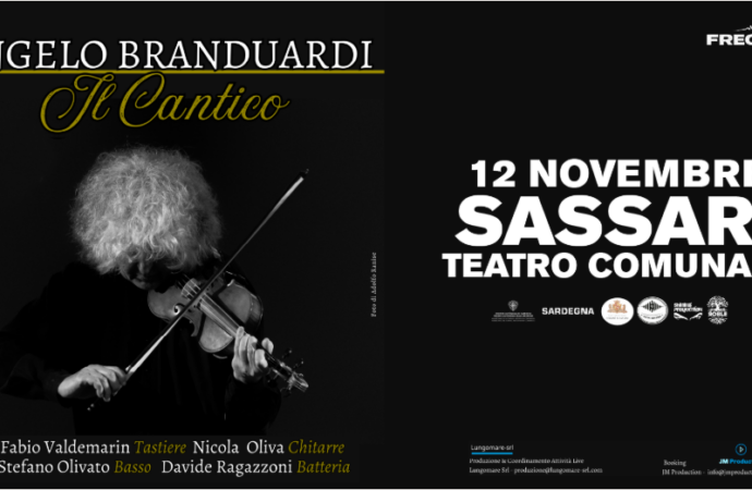 Angelo Branduardi sarà al Teatro Comunale di Sassari il 12 Novembre