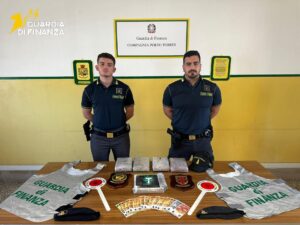 GdF di Sassari, trasportva 6 Kg di Cocaina, uno spagnolo arrestato al porto di Porto Torres