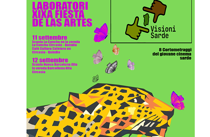 Visioni Sarde in Colombia, Proiezioni l’11 e il 12 settembre a Circasia nell’ambito del Festival delle Arti XIXA