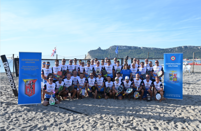 Beach Tennis – Dal 24 al 27 settembre il Distaccamento Straordinario dell’Aeronautica Militare ospita il Campionato Italiano Interforze