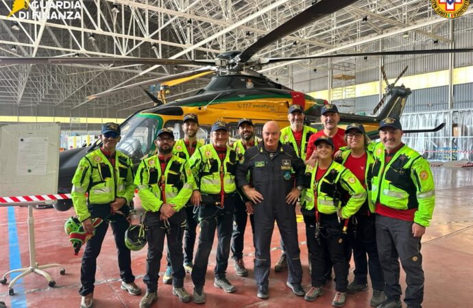 Esercitazioni congiunte avviate agli inizi di agosto tra Guardia di Finanza e Corpo Nazionale Alpino e Speleologico