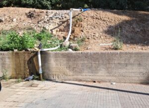 Cagliari, la perdita idrica su Via Borgo S. Elia è stata riparata!