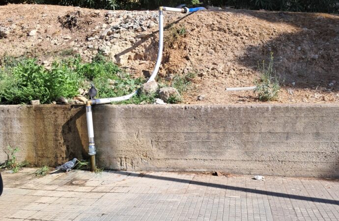Cagliari, la perdita idrica su Via Borgo S. Elia è stata riparata!