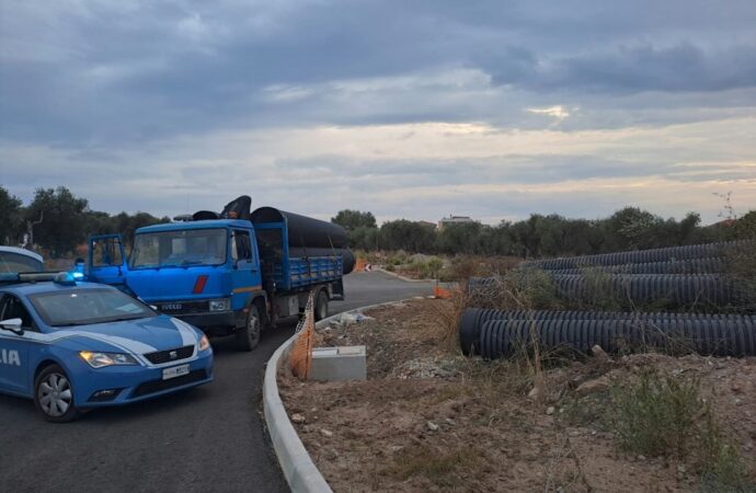 Alghero – In trasferta per rubare dal cantiere della circonvallazione: arrestato dalla Polizia