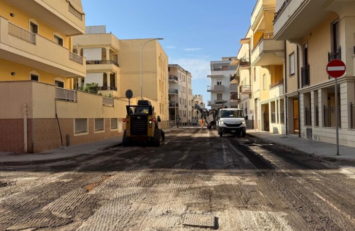 Sono iniziati oggi i lavori di bitumazione delle vie cittadine